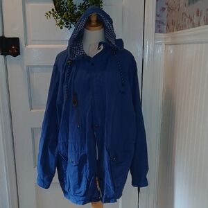 Northern Reflections Blue Hooded Jacket